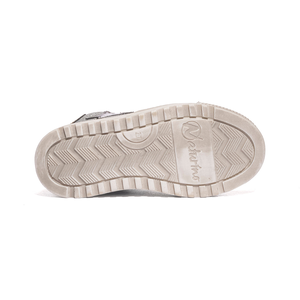 NATURINO 0012016147.13.1Q13 SILVER PLATINUM Sneakers Bambina 