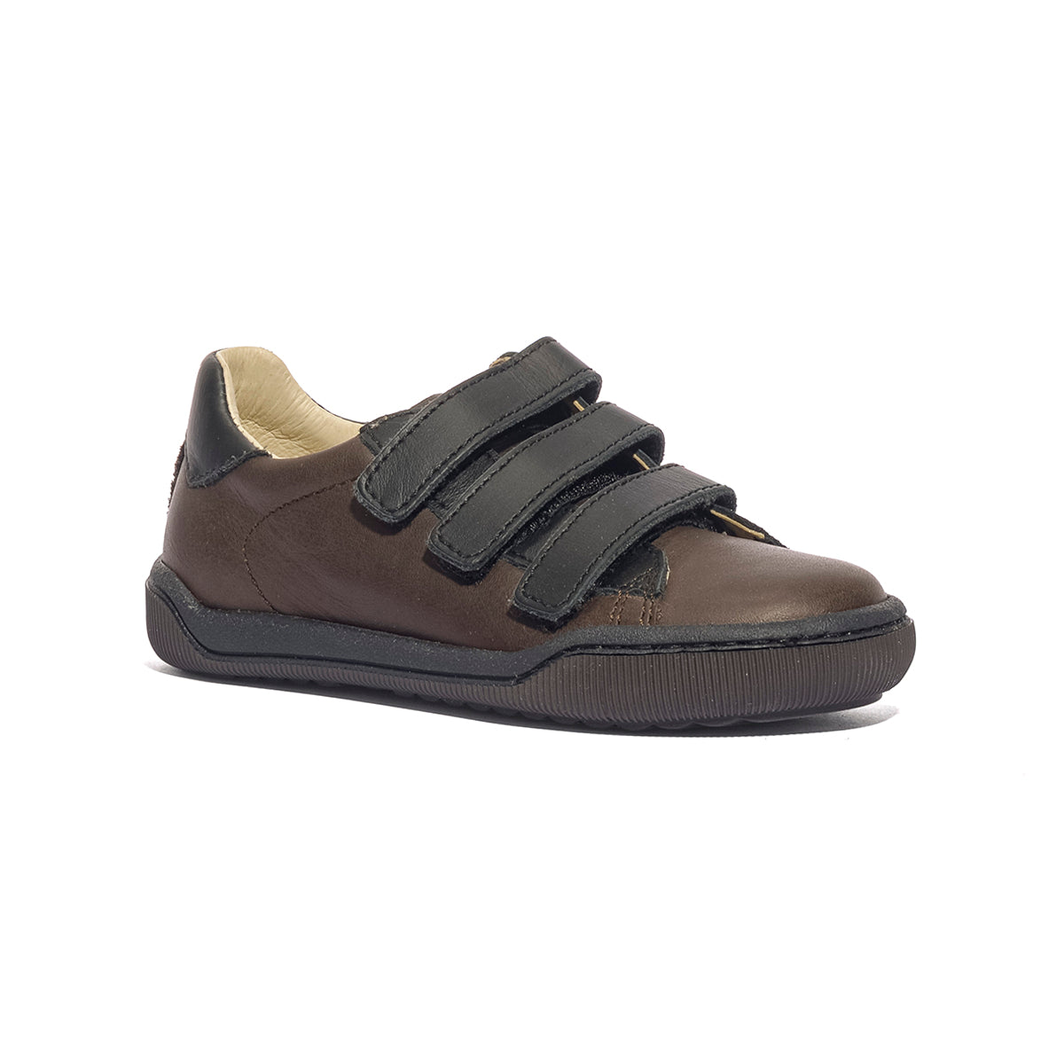 NATURINO 0012016327.61.1D75 DARK BROWN BLACK Sneakers Bambino 