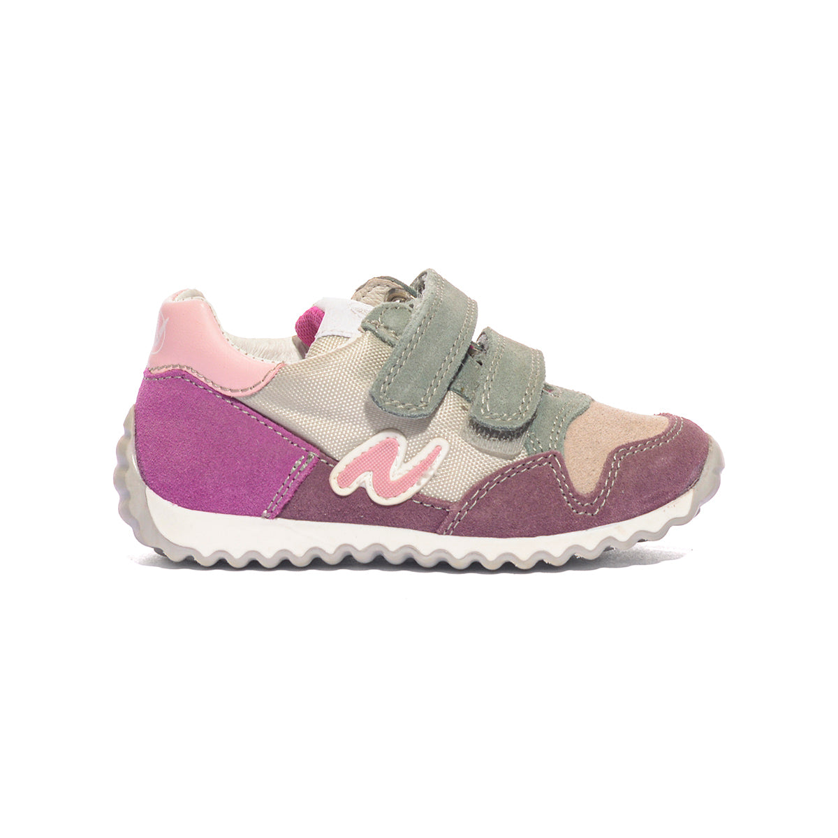 NATURINO 0012016558.01.1I46 PRUGNA Sneakers Bambina 