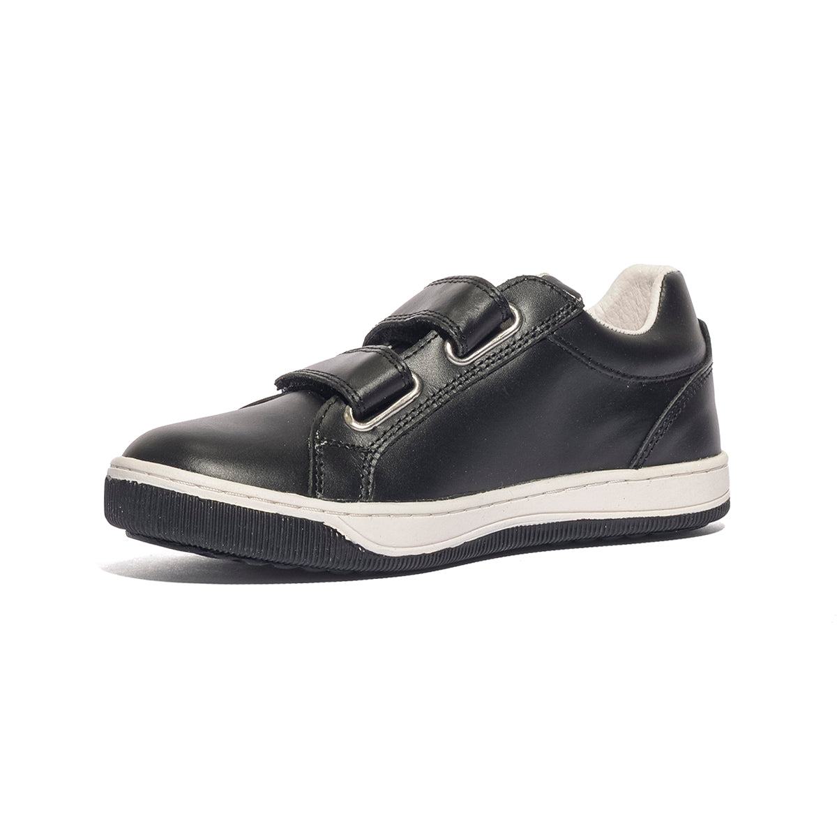NATURINO 0012016579.03.1A06 BLACK WHITE Sneakers Bambino 