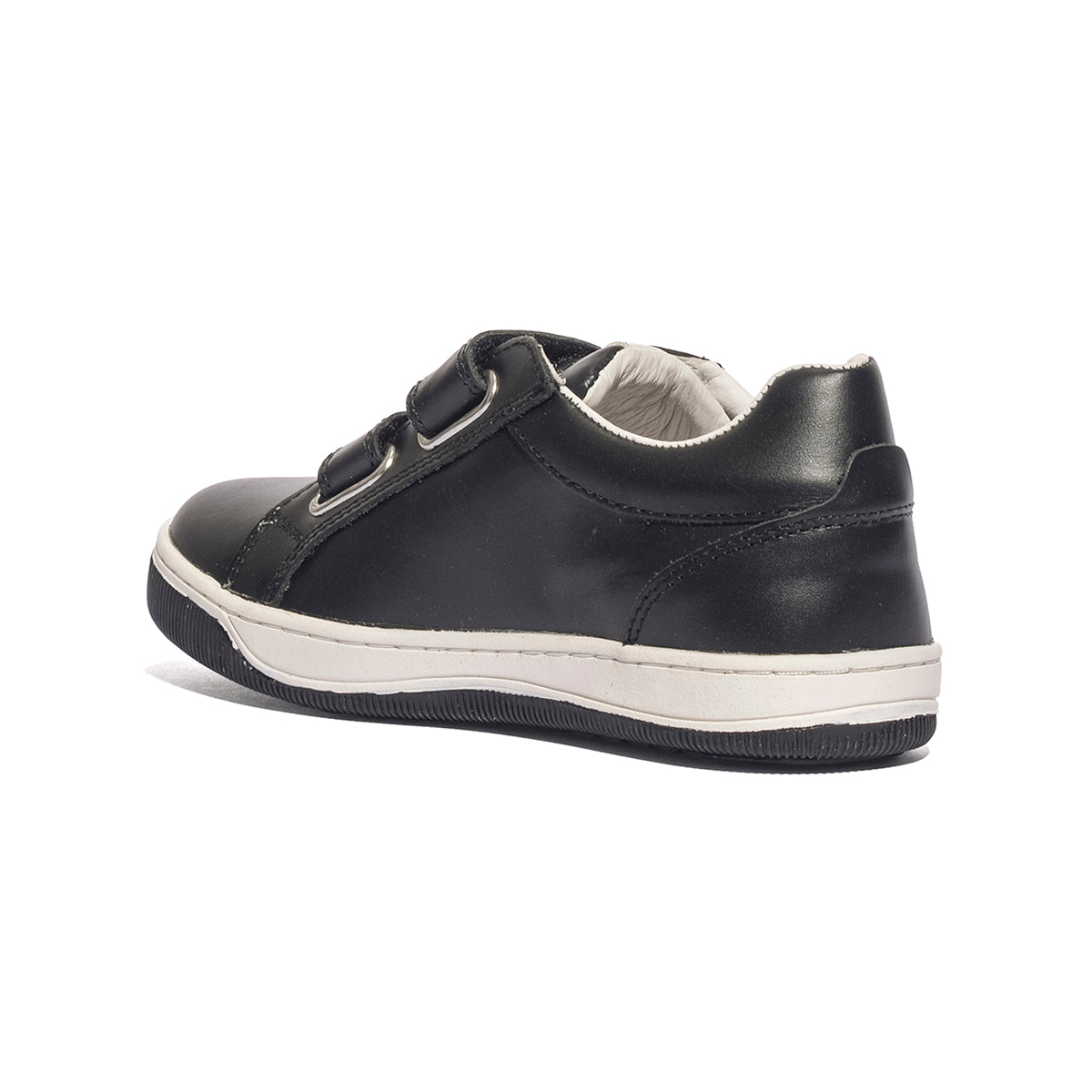 NATURINO 0012016579.03.1A06 BLACK WHITE Sneakers Bambino 