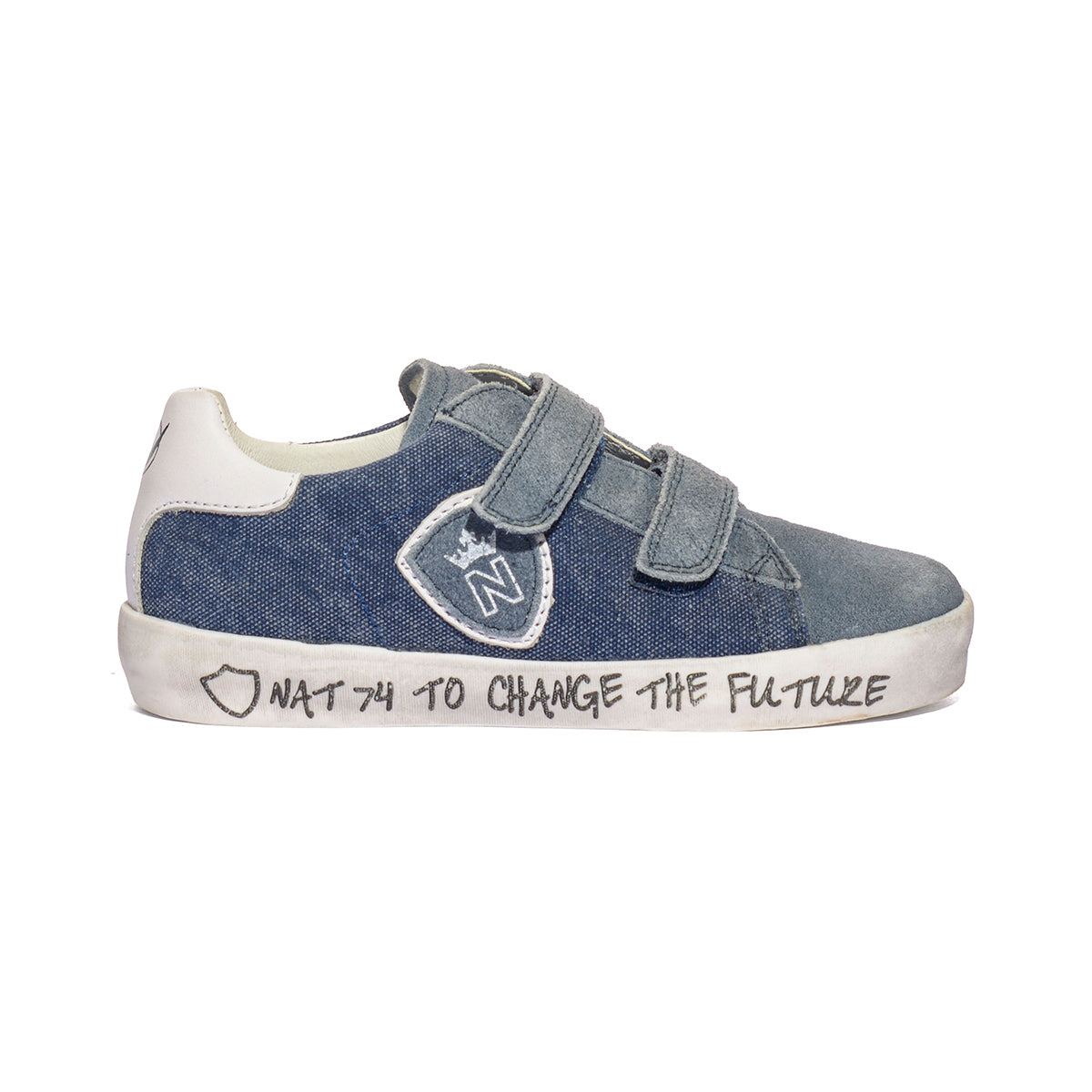 NATURINO 0012016827.01.0C02 BLEU Sneakers Bambino 