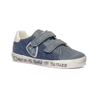 NATURINO 0012016827.01.0C02 BLEU Sneakers Bambino 