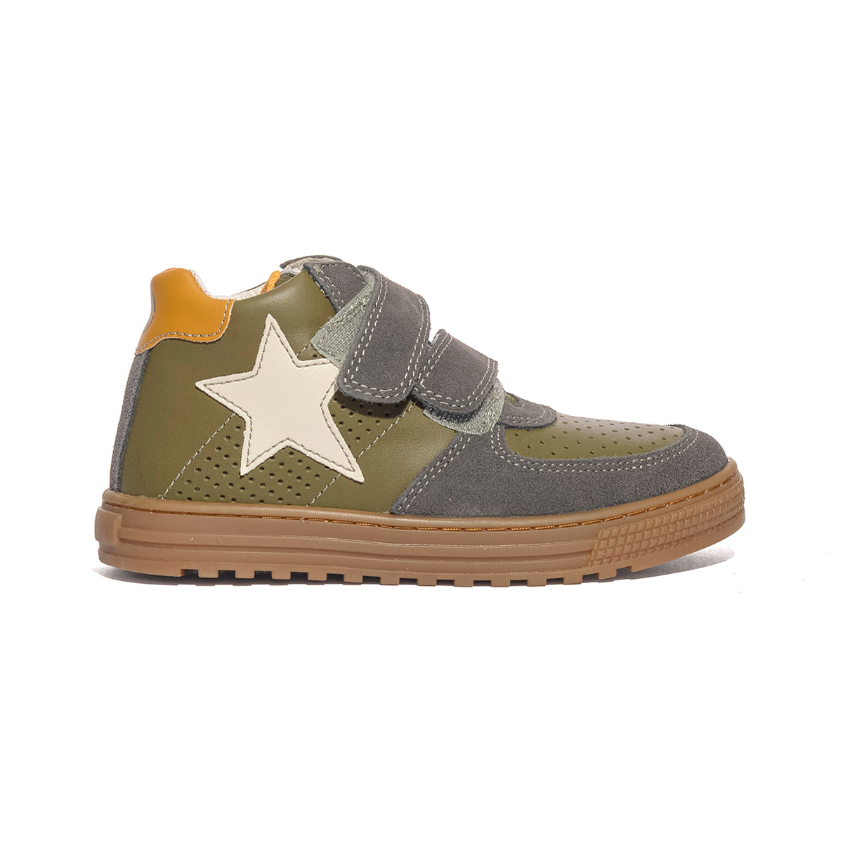 NATURINO 0012017087.02.1F02 MILITARE ANTHRACITE Sneakers Bambino 
