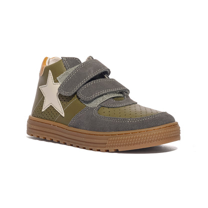 NATURINO 0012017087.02.1F02 MILITARE ANTHRACITE Sneakers Bambino 