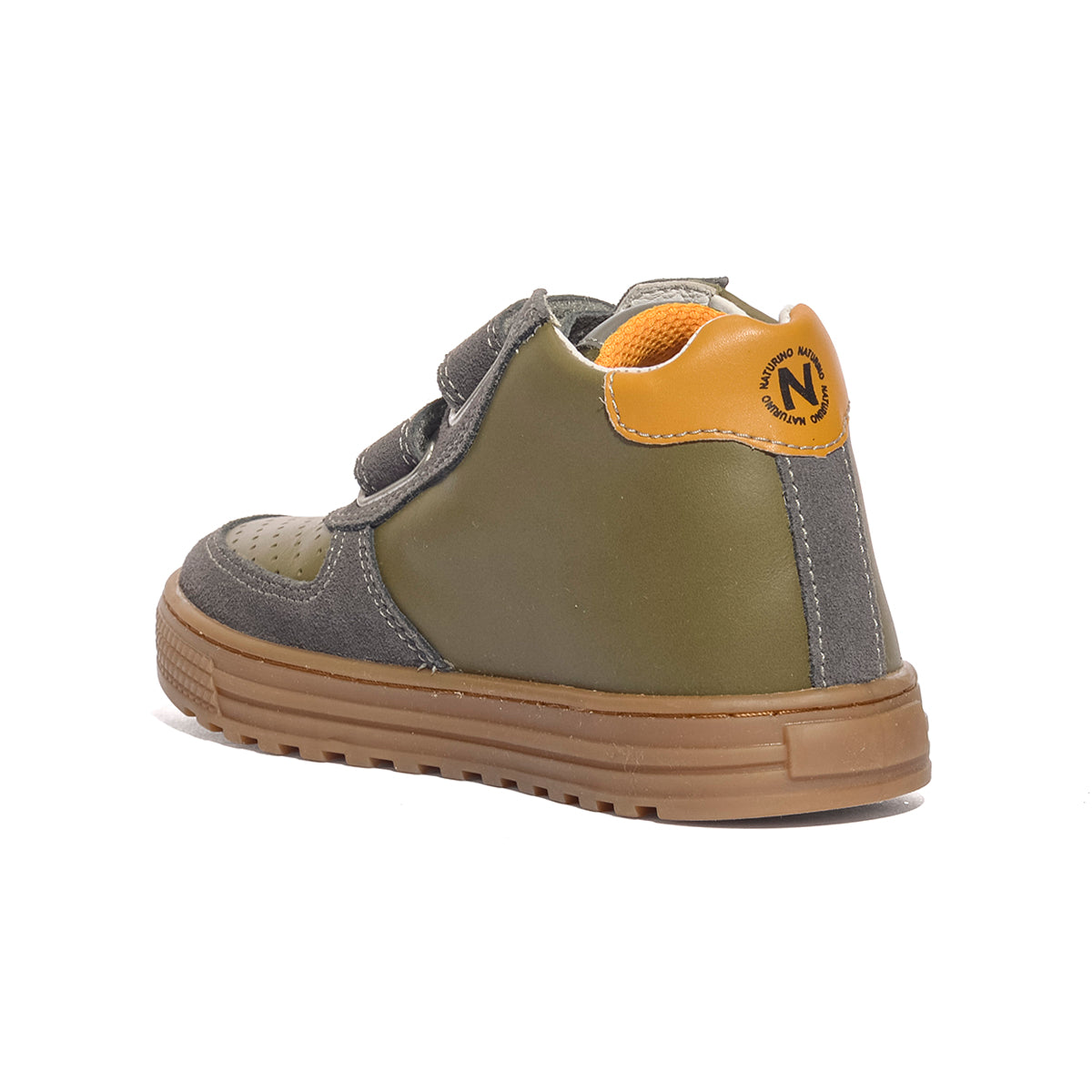 NATURINO 0012017087.02.1F02 MILITARE ANTHRACITE Sneakers Bambino 