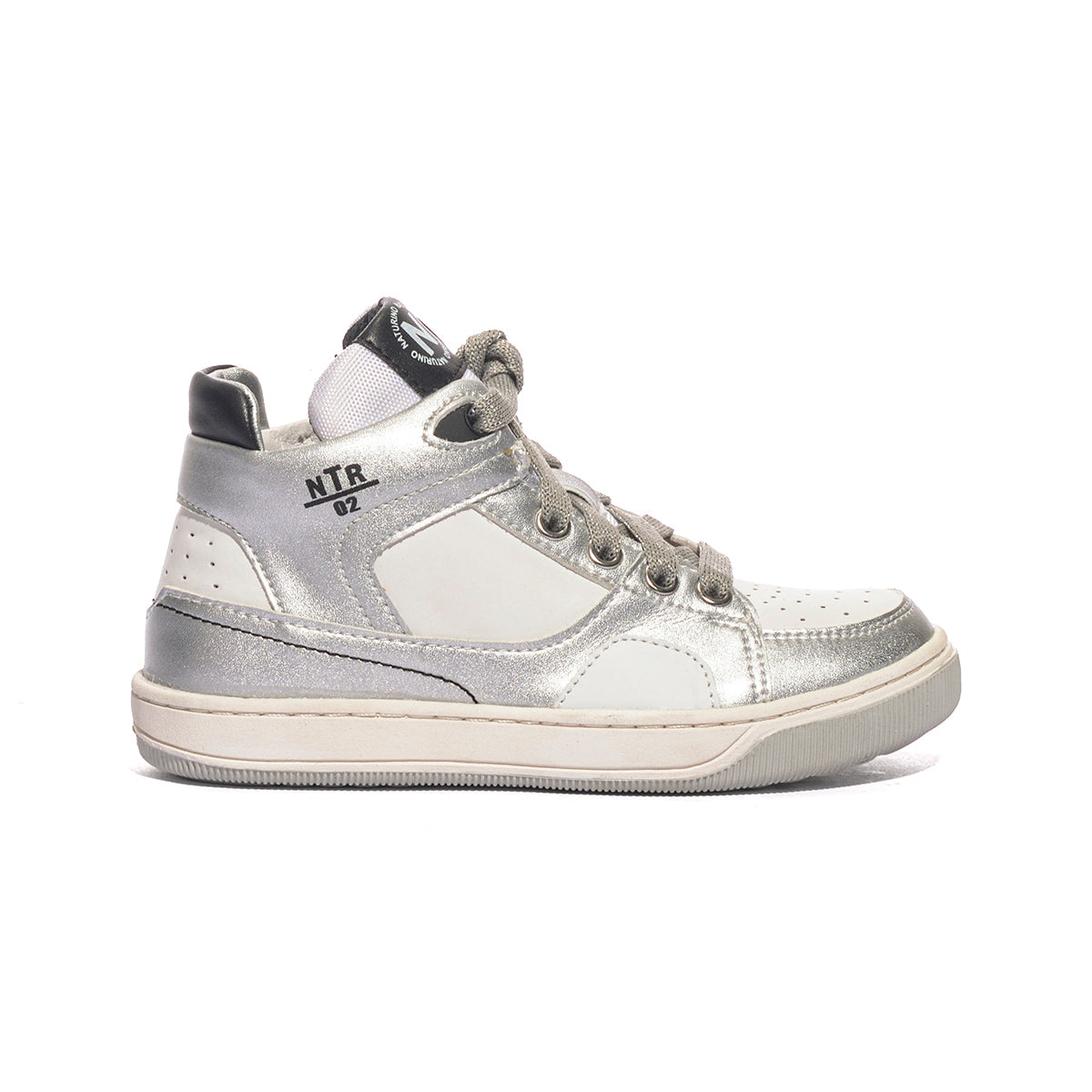 NATURINO 0012017092.06.1Q23 ARGENTO/NICHEL Sneakers Bambina 