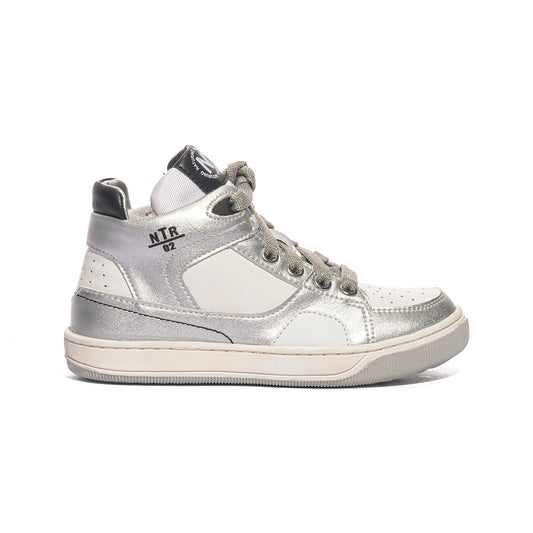 NATURINO 0012017092.06.1Q23 ARGENTO/NICHEL Sneakers Bambina 