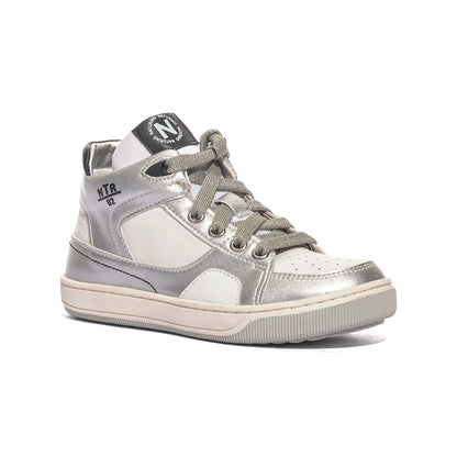 NATURINO 0012017092.06.1Q23 ARGENTO/NICHEL Sneakers Bambina 