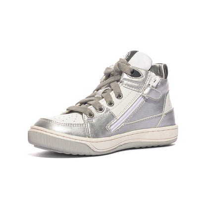 NATURINO 0012017092.06.1Q23 ARGENTO/NICHEL Sneakers Bambina 