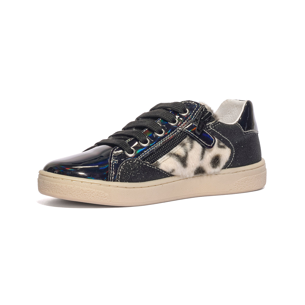 NATURINO 0012017498.09.0A01 BLACK Sneakers Bambina 