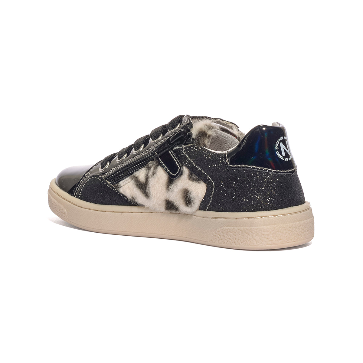 NATURINO 0012017498.09.0A01 BLACK Sneakers Bambina 