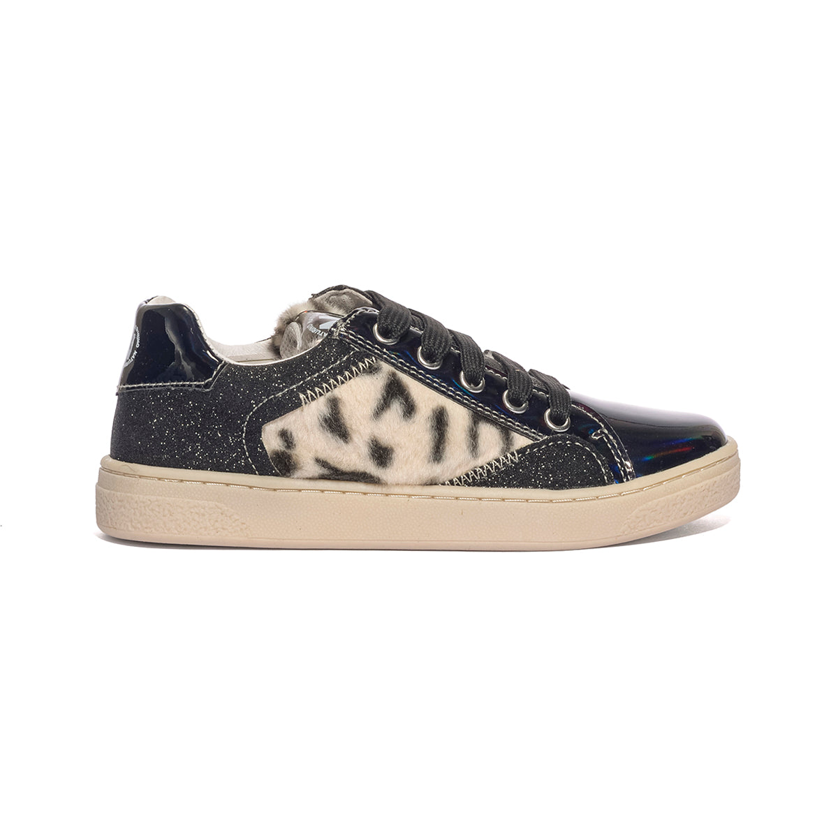NATURINO 0012017498.09.0A01 BLACK Sneakers Bambina 