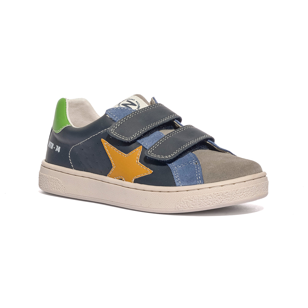 NATURINO 0012017499.04.1B27 DARK GREY NAVY Sneakers Bambino 