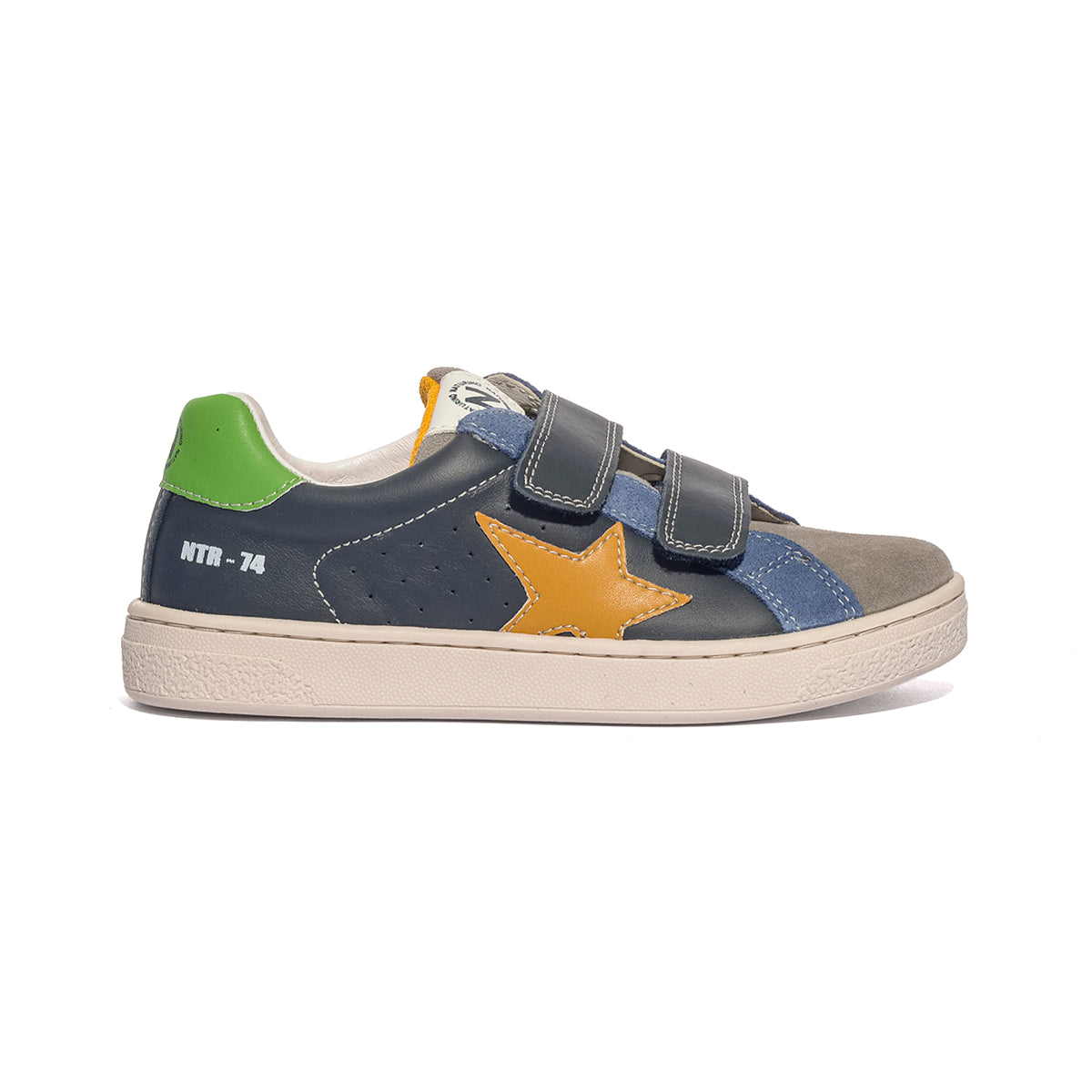 NATURINO 0012017499.04.1B27 DARK GREY NAVY Sneakers Bambino 