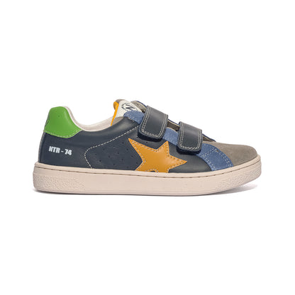 NATURINO 0012017499.04.1B27 DARK GREY NAVY Sneakers Bambino 