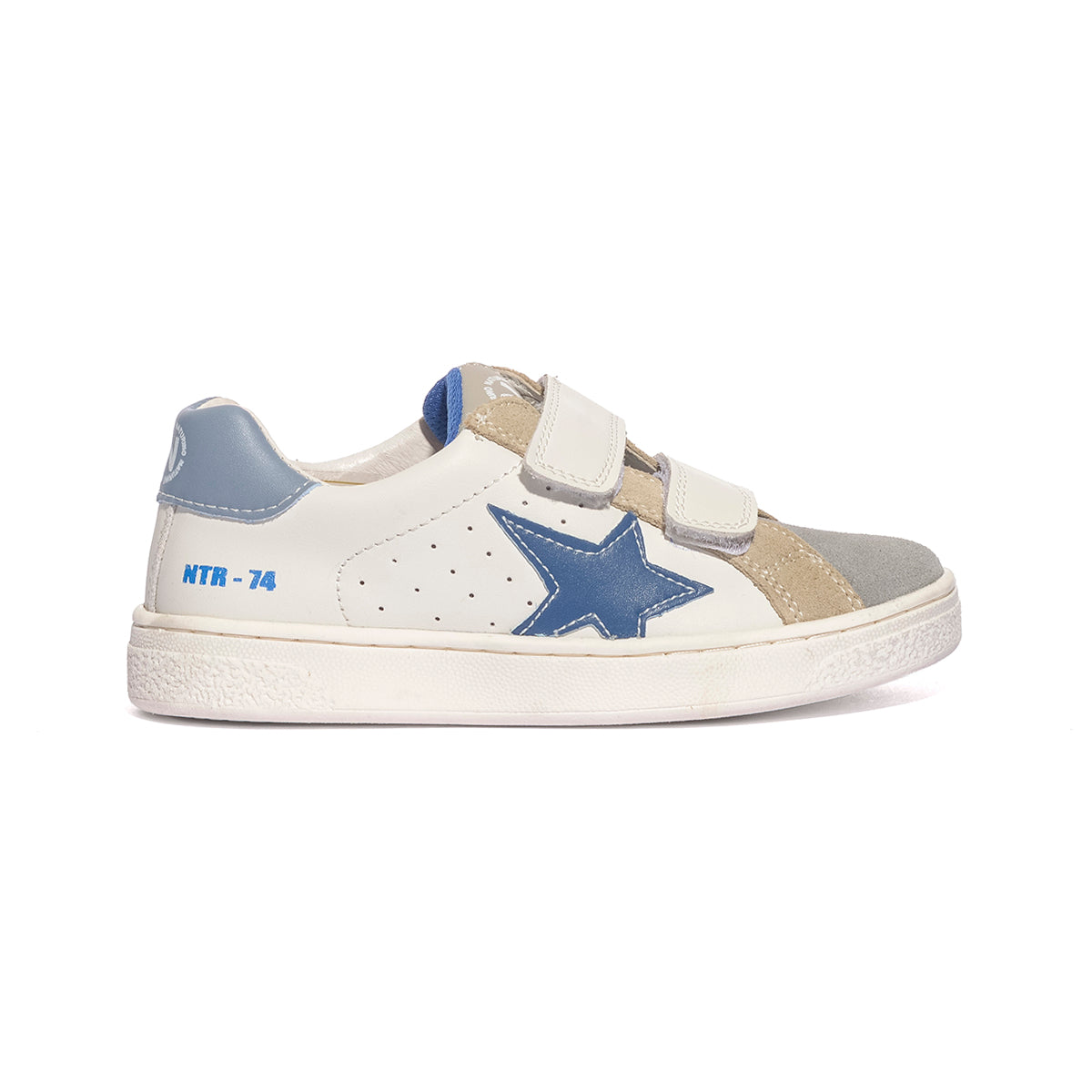 NATURINO 0012017499.04.3B43 GREY WHITE Sneakers Bambino 