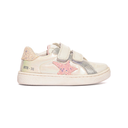 NATURINO 0012017499.16.1N81 BIANCO Sneakers Bambina 