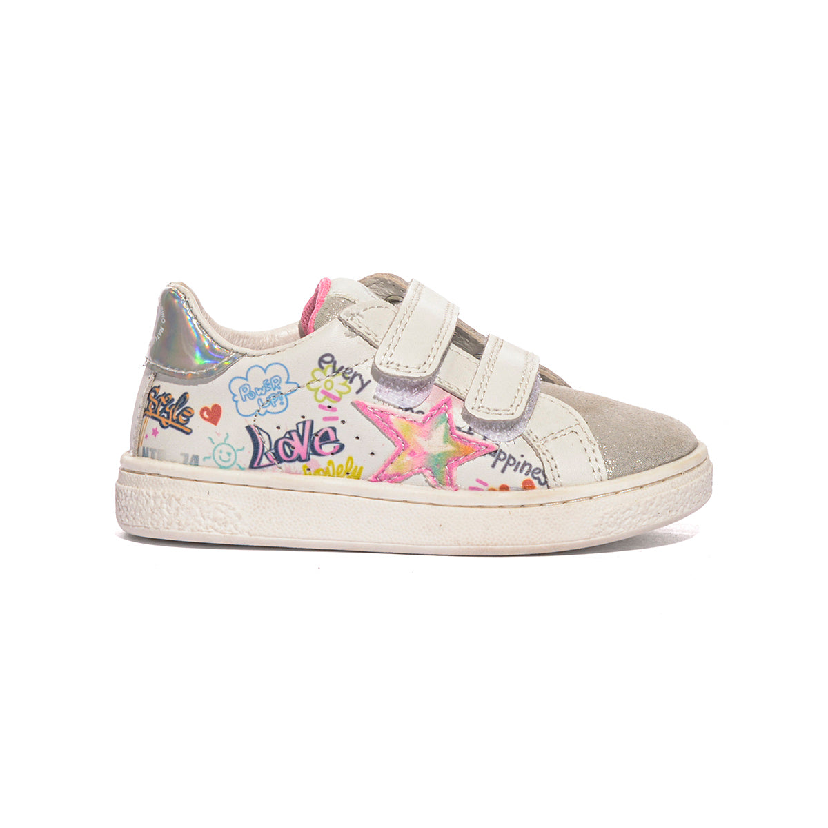 NATURINO 0012017499.18.1B45 GRIGIO Sneakers Bambina 