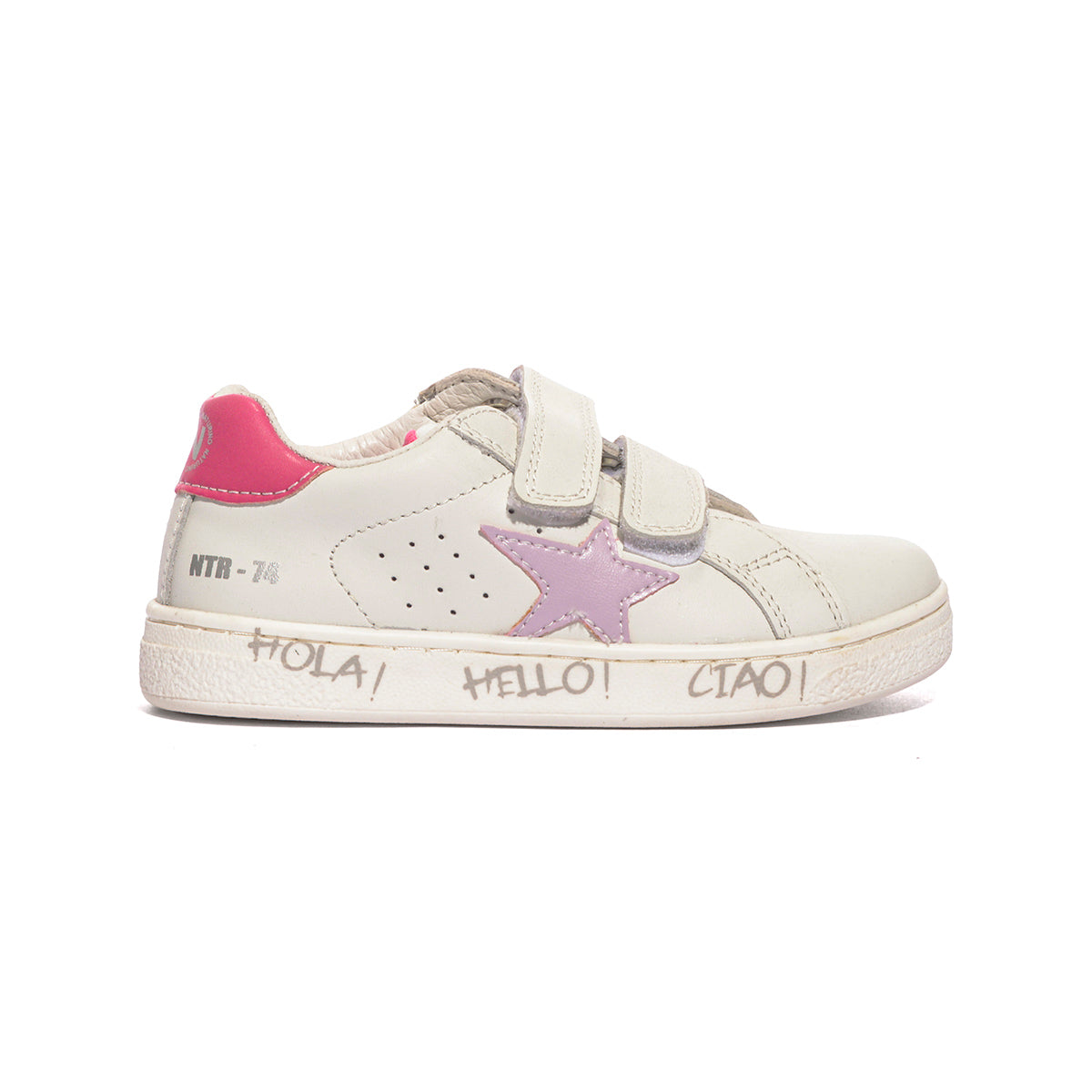 NATURINO 0012017499.42.2N60 BIANCO Sneakers Bambina 