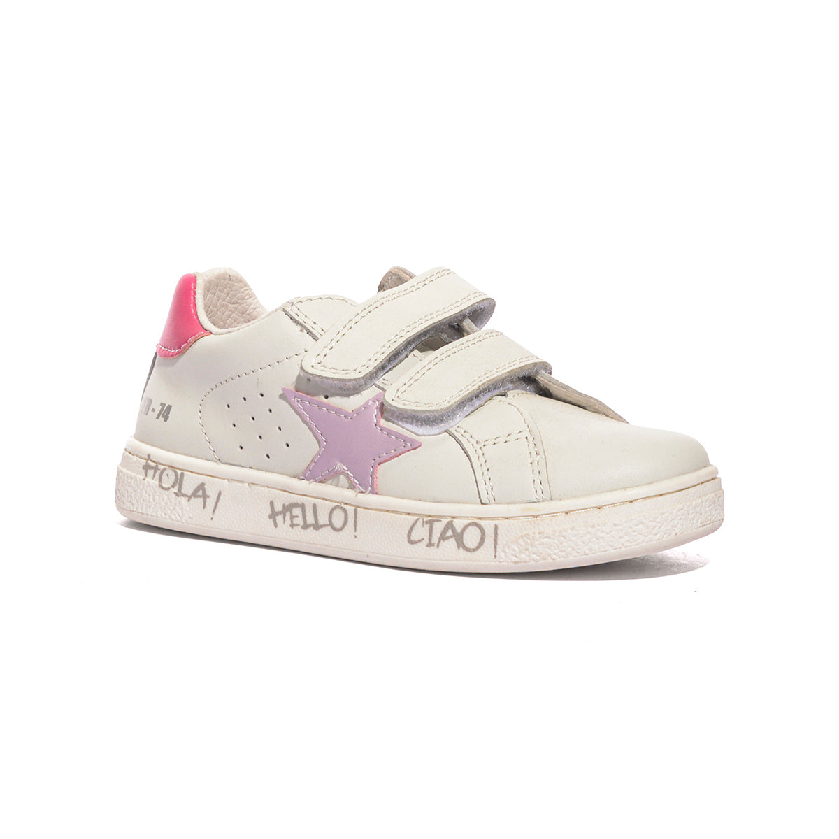 NATURINO 0012017499.42.2N60 BIANCO Sneakers Bambina 