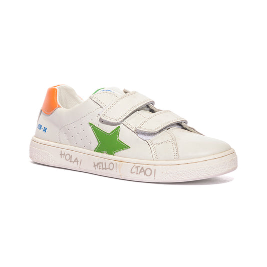 NATURINO 0012017499.42.2N93 BIANCO Sneakers Bambino 