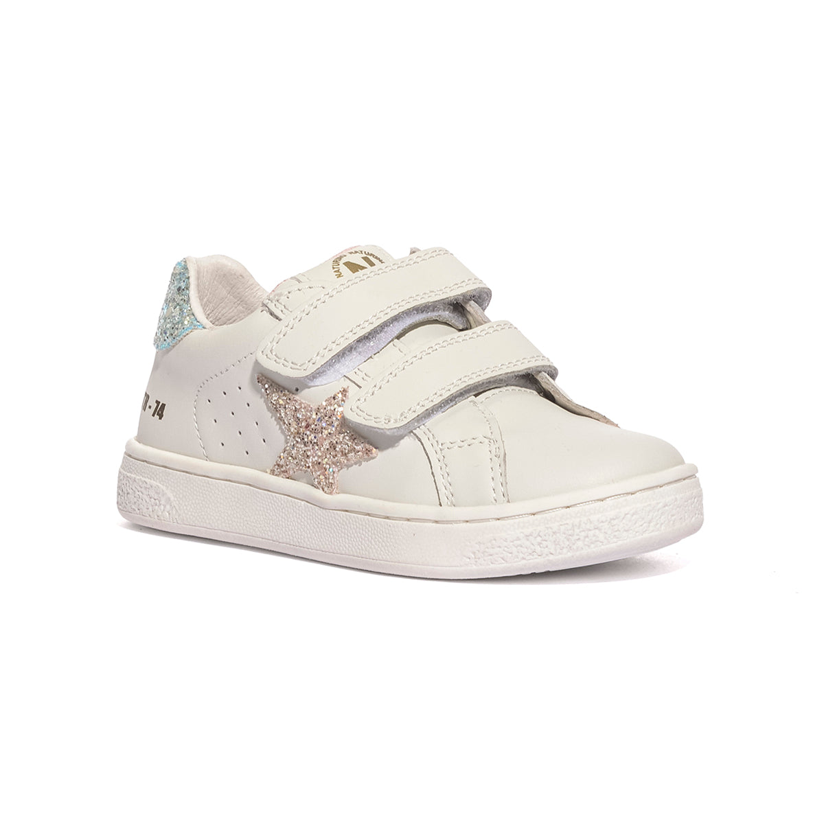 NATURINO 0012017499.59.3N20 WHITE CIPRIA Sneakers Bambina 
