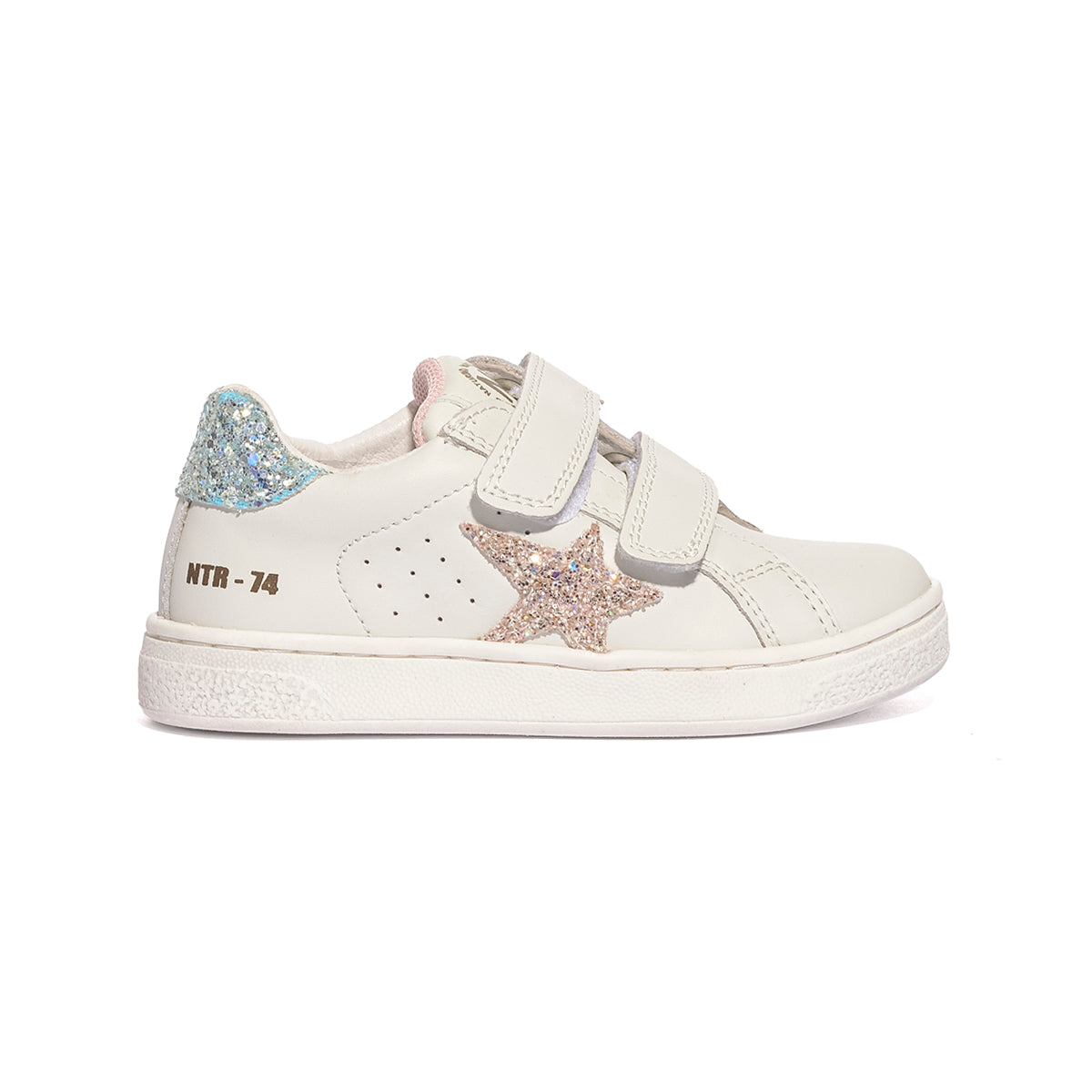 NATURINO 0012017499.59.3N20 WHITE CIPRIA Sneakers Bambina 