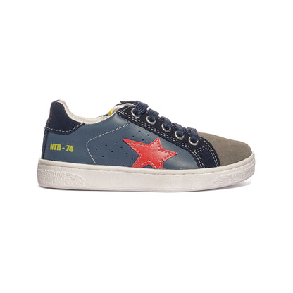 NATURINO 0012017502.05.2C41 NAVY DARK GREY Sneakers Bambino 