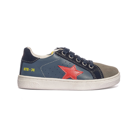 NATURINO 0012017502.05.2C41 NAVY DARK GREY Sneakers Bambino 