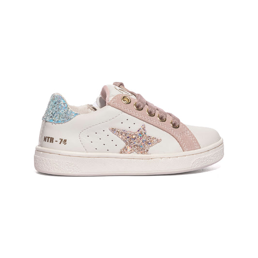 NATURINO 0012017502.27.1N29 WHITE CIPRIA Sneakers Bambina 