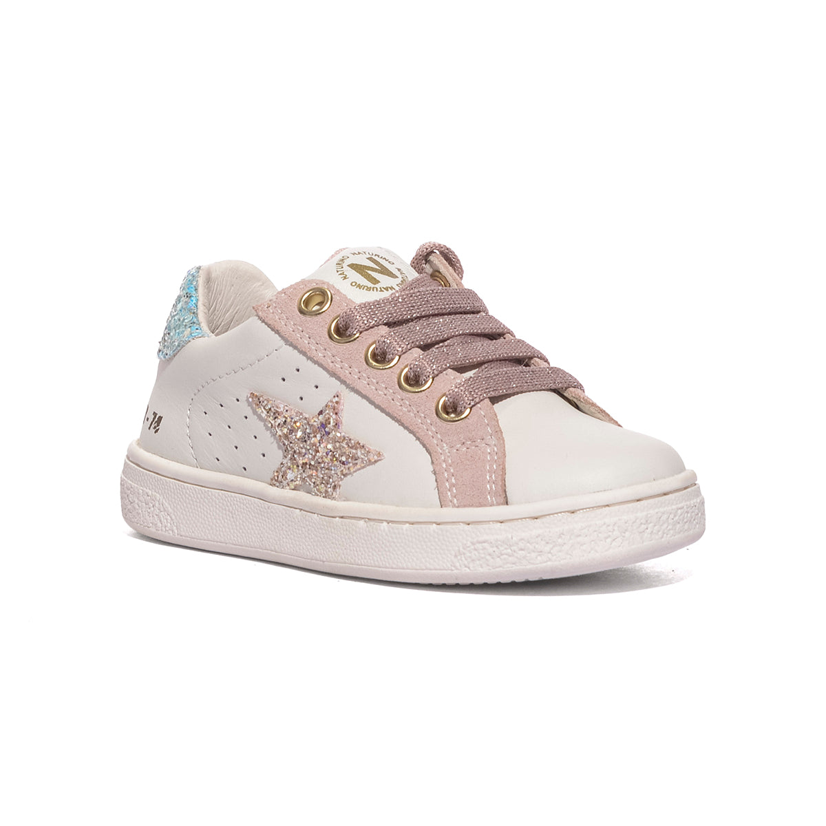 NATURINO 0012017502.27.1N29 WHITE CIPRIA Sneakers Bambina 