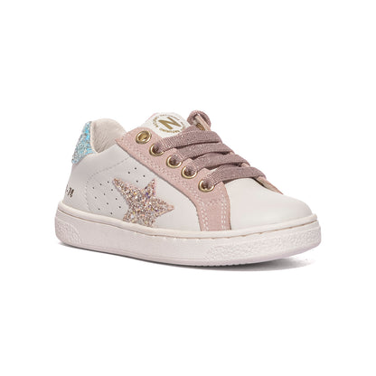 NATURINO 0012017502.27.1N29 WHITE CIPRIA Sneakers Bambina 