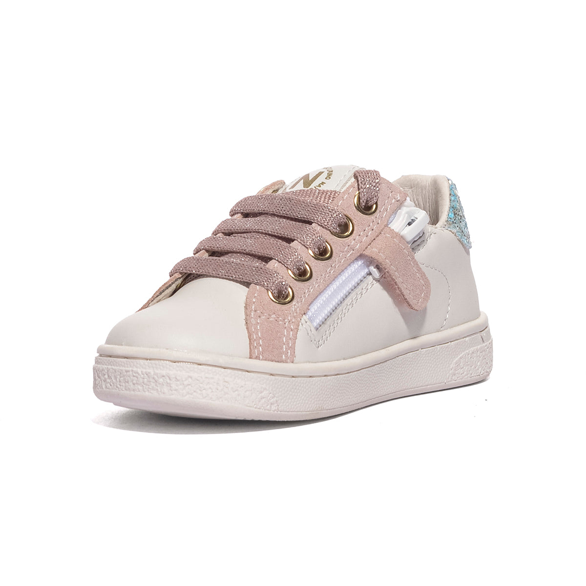 NATURINO 0012017502.27.1N29 WHITE CIPRIA Sneakers Bambina 