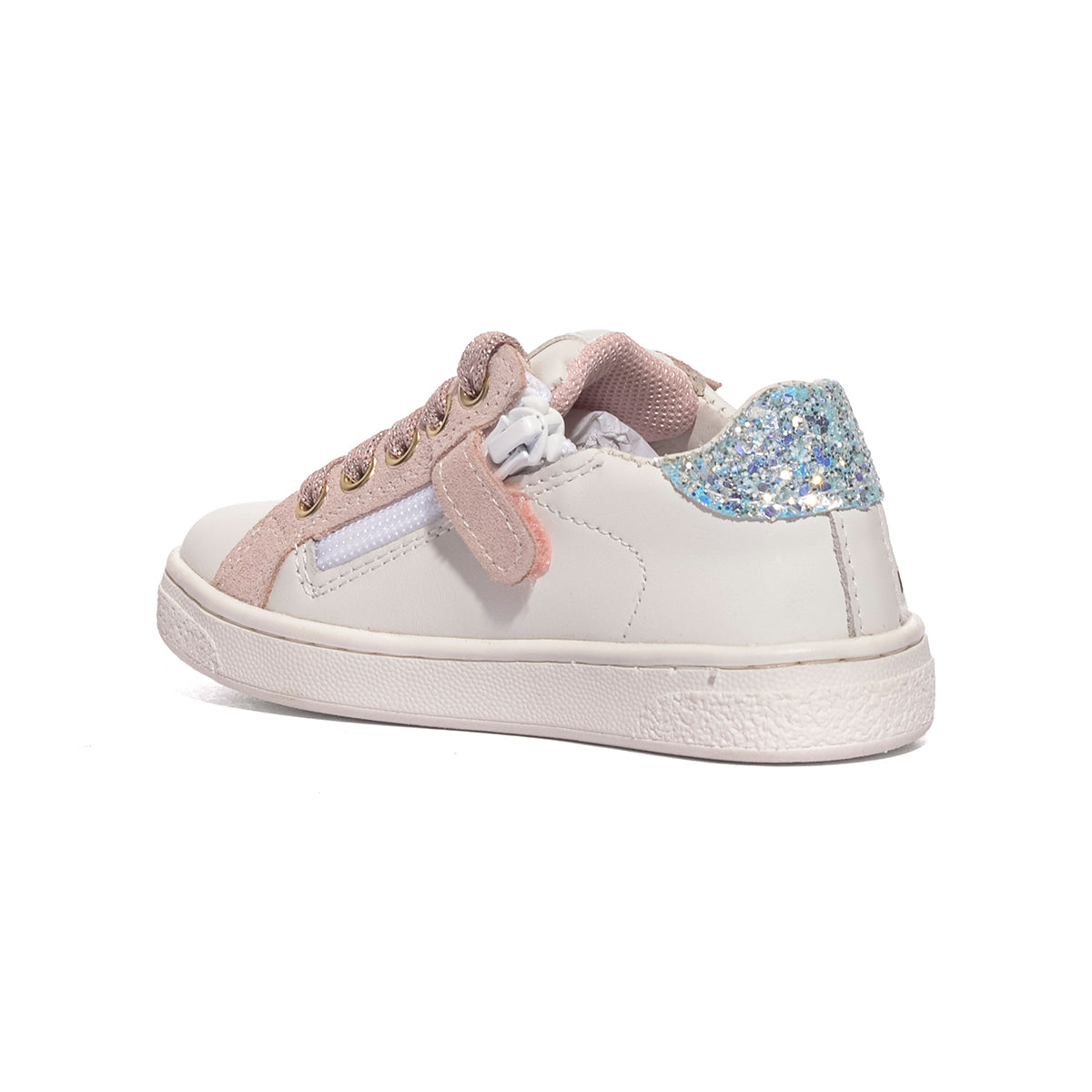NATURINO 0012017502.27.1N29 WHITE CIPRIA Sneakers Bambina 