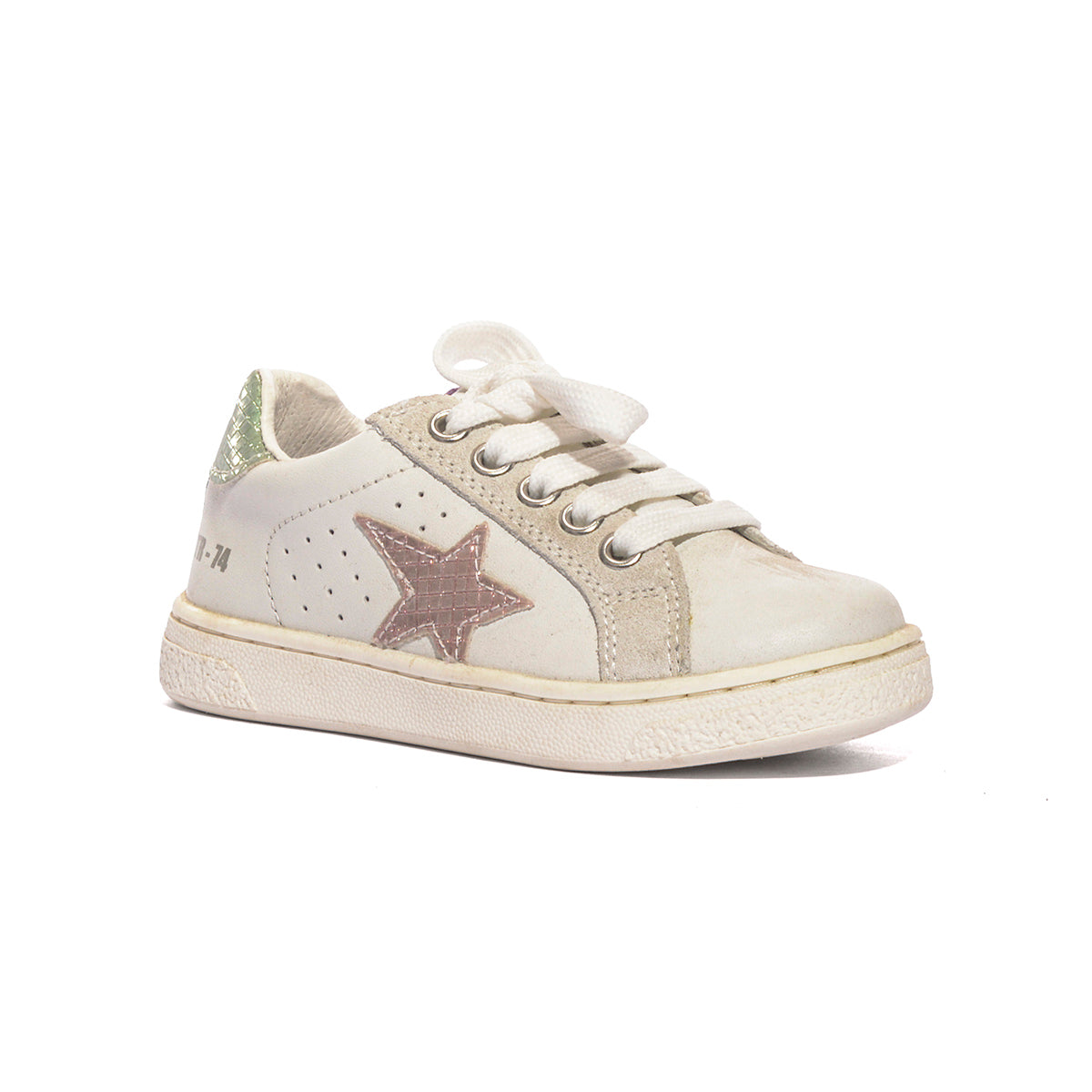 NATURINO 0012017502.32.2N21 BIANCO Sneakers Bambina 