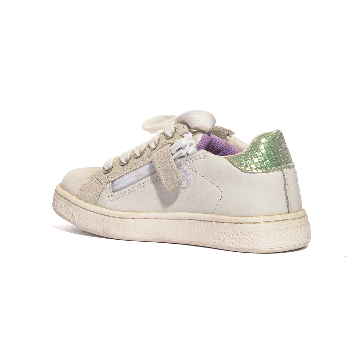 NATURINO 0012017502.32.2N21 BIANCO Sneakers Bambina 