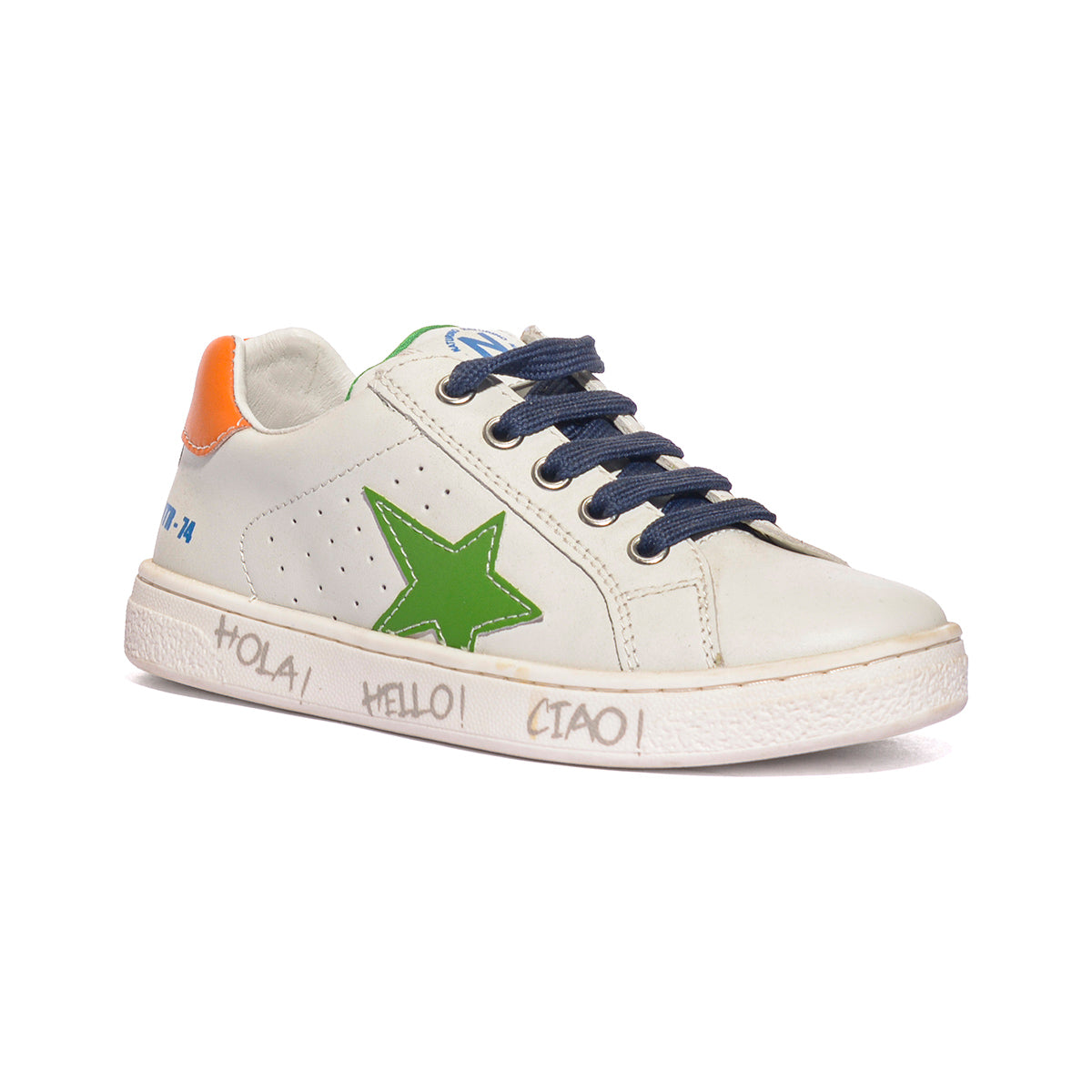 NATURINO 0012017502.42.2N93 BIANCO Sneakers Bambino 