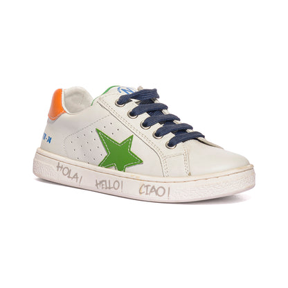NATURINO 0012017502.42.2N93 BIANCO Sneakers Bambino 