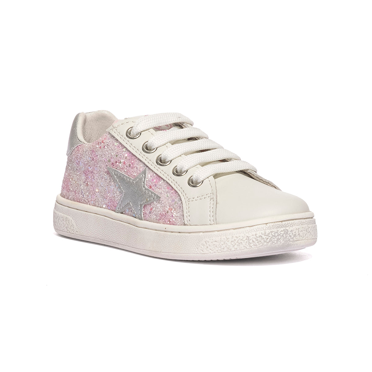 NATURINO 0012017502.49.1N39 WHITE PINK Sneakers Bambina 