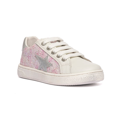 NATURINO 0012017502.49.1N39 WHITE PINK Sneakers Bambina 