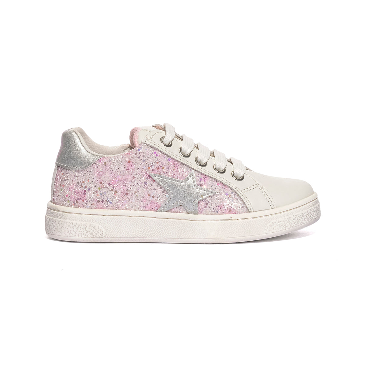 NATURINO 0012017502.49.1N39 WHITE PINK Sneakers Bambina 