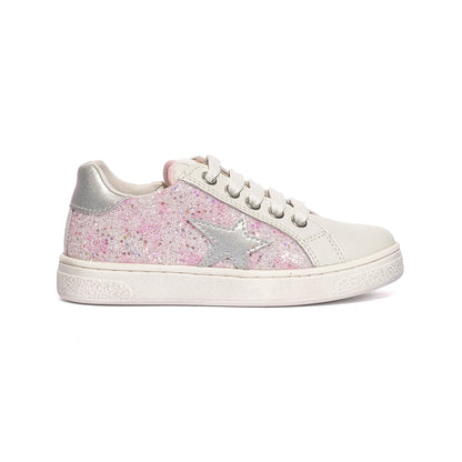 NATURINO 0012017502.49.1N39 WHITE PINK Sneakers Bambina 