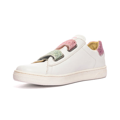 NATURINO 0012017507.07.1N26 BIANCO Sneakers Bambina 