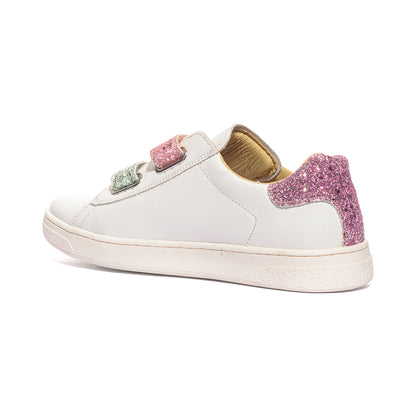 NATURINO 0012017507.07.1N26 BIANCO Sneakers Bambina 