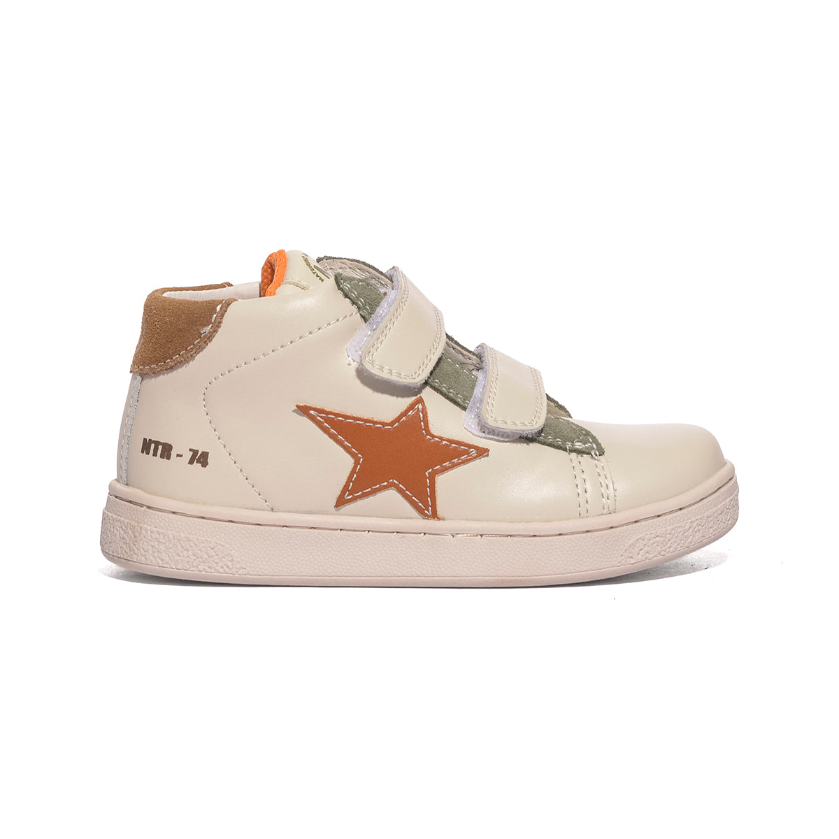 NATURINO 0012017857.38.2N43 MILK OLIVE Sneakers Bambino 