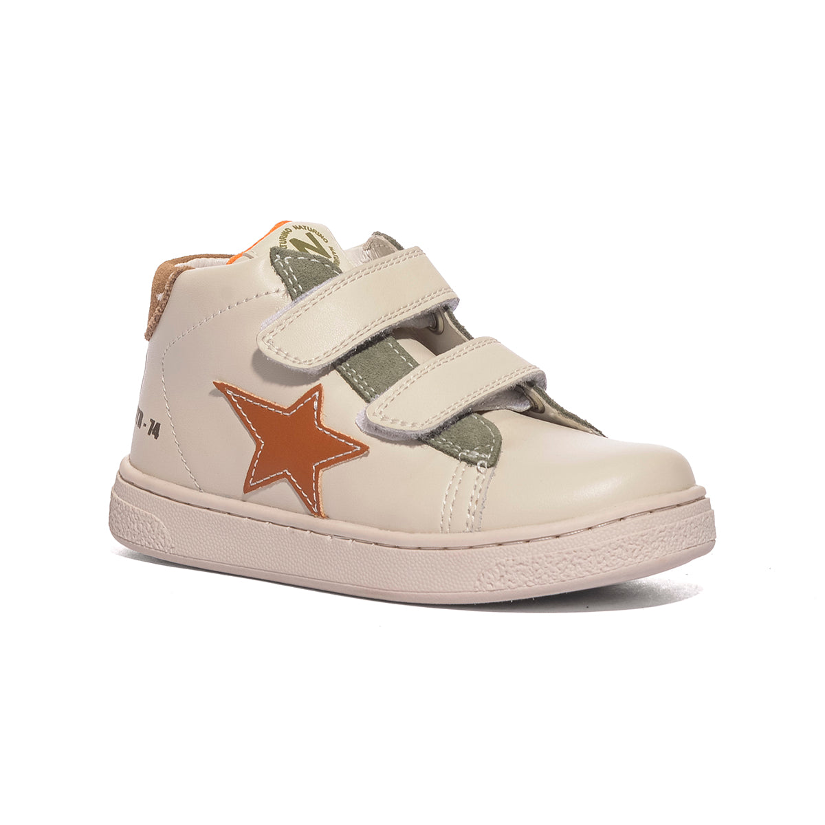 NATURINO 0012017857.38.2N43 MILK OLIVE Sneakers Bambino 