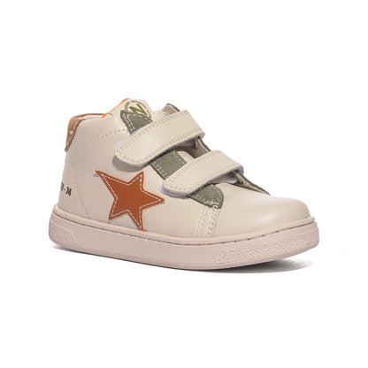 NATURINO 0012017857.38.2N43 MILK OLIVE Sneakers Bambino 