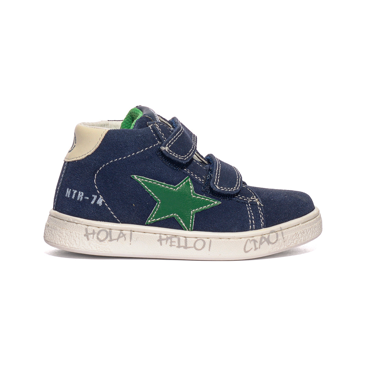 NATURINO 0012017857.43.1C38 BLEU Sneakers Bambino 