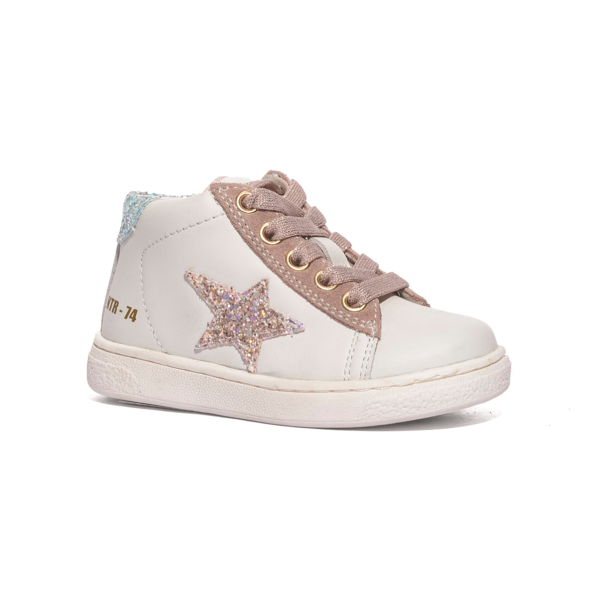 NATURINO 0012017858.31.1N29 WHITE CIPRIA Sneakers Bambina 